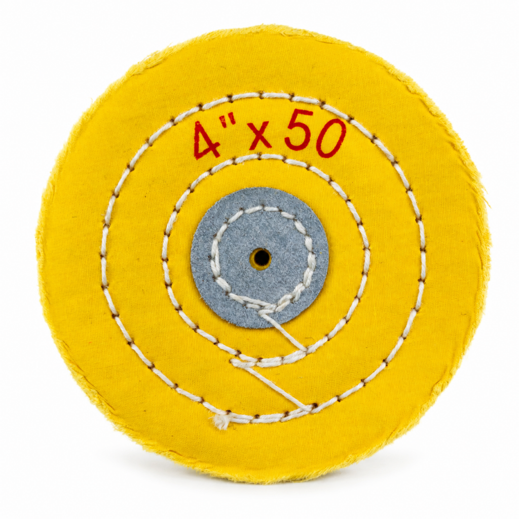 Yellow Cloth Wheel 4*50