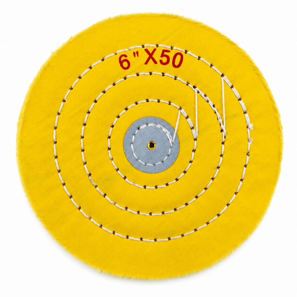 Yellow Cloth Wheel 6*50